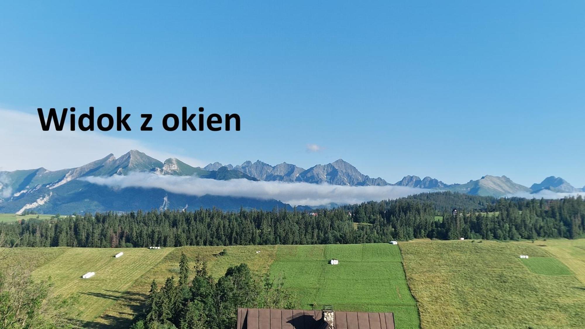 Pokoje Goscinne U Siyly Bukowina Tatrzańska Exterior foto